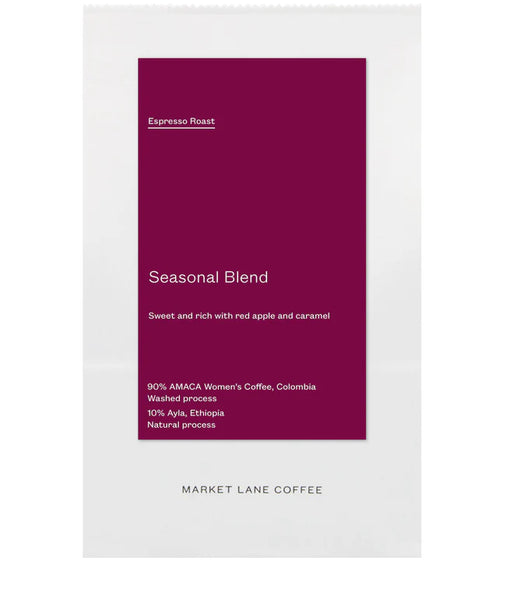 Market Lane - Seasonal blend - Espresso roast