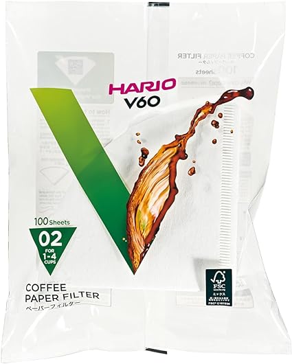 Hario V60 2 Cup White Papers